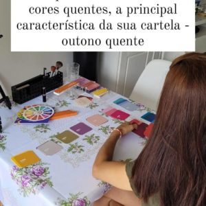 Aprendendo a reconheces as cores quentes