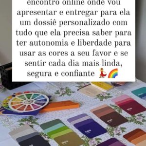 Círculo Cromático, cartela e cards